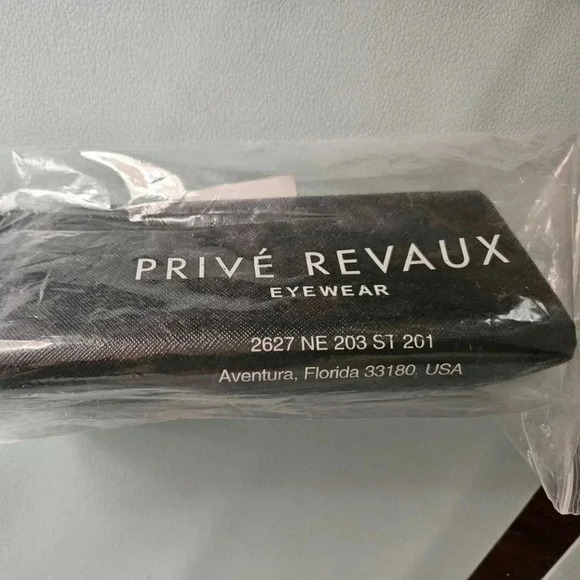Prive Rivaux | The Ingrid - Red Cateye Squared Sunglasses - NWT - Picture 16 of 16